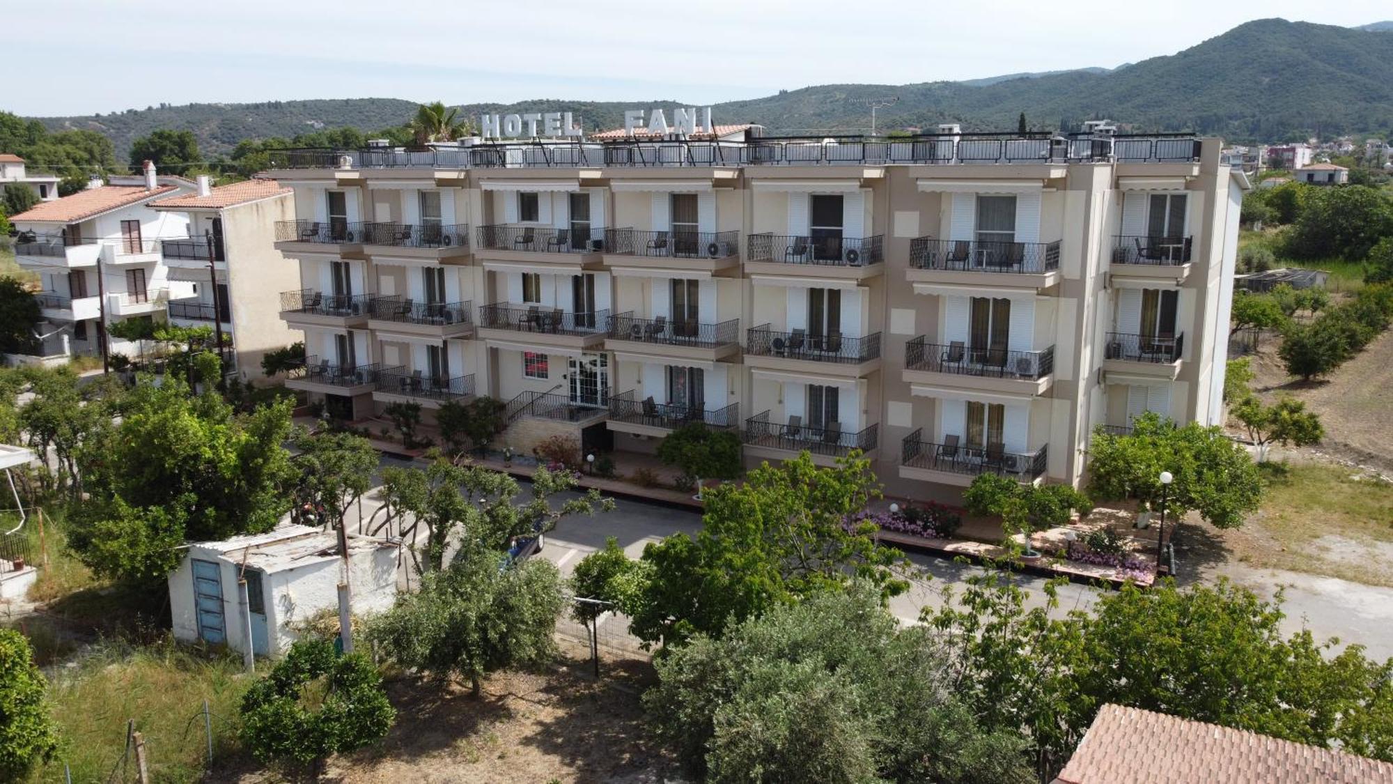 Fani Hotel Loutra Edipsou  Bagian luar foto